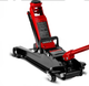 Домкрат гидравлический подкатный 2.5т 85-385мм MasterJack2500 Maltec 550 x 210 x 120 мм с поворотными колесами, красный - изображение 1