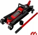Домкрат гидравлический подкатный 2.5т 85-385мм MasterJack2500 Maltec 550 x 210 x 120 мм с поворотными колесами, красный - изображение 2