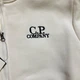 Кофта C.P. Company зіпка білого кольору з лінзами на капюшоні, розмір M - изображение 2