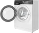 Стиральная машина Whirlpool WRBSB 6228 B UA, фронтальная, узкая, 6 кг, 1200, класс С/A/B, 42,5 см, 16 программ, дисплей, инвертор, белый с черным люком - изображение 4