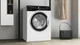 Стиральная машина Whirlpool WRBSB 6228 B UA, фронтальная, узкая, 6 кг, 1200, класс С/A/B, 42,5 см, 16 программ, дисплей, инвертор, белый с черным люком - изображение 5