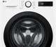 Пральна машина LG серії AI DD™ TurboWash™ 360˚ F4Y5ES6W, фронтальна, повнорозмірна, 11 кг, 1400, клас A/A/B, 56 см, 12 програм, дисплей, пара, інвертор, білий з чорним люком з накладкою на дверцята - зображення 9