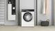 Стиральная машина Whirlpool WRBSB 6228 B UA, фронтальная, узкая, 6 кг, 1200, класс С/A/B, 42,5 см, 16 программ, дисплей, инвертор, белый с черным люком - изображение 8