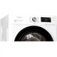 Стиральная машина Whirlpool серии FreshCare+ FFB 10469 BV UA, фронтальная, полноразмерная, 10 кг, 1400, класс С/A/B, 60,5 см, 14 программ, пар, дисплей, инвертор, белый с черным люком - изображение 2