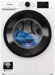 Стиральная машина Gorenje серии G400 WPNEI 94A1S WIFI/UA, фронтальная, полноразмерная, 9 кг, 1400, класс С/A/B, 54,5 см, 15 программ, дисплей, инвертор, WiFi, белый с черным люком - изображение 1