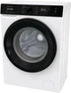 Стиральная машина Gorenje серии G600 WNHA74SAS, фронтальная, узкая, 7 кг, 1400, класс С/A/B, 46,5 см, 16 программ, пар, дисплей, инвертор, белый с черным люком - изображение 4