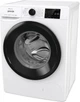 Стиральная машина Gorenje серии G400 WPNEI 84A1S WIFI/UA, фронтальная, полноразмерная, 8 кг, 1400, класс С/A/B, 54,5 см, 15 программ, дисплей, инвертор, WiFi, белый с черным люком - изображение 3