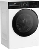 Стиральная машина Beko BM3WFU 46245 WPBB2, фронтальная, узкая, 6 кг, 1200, класс С/A/B, 44,6 см, 15 программ, дисплей, пар, инвертор, белый с черным люком - изображение 2