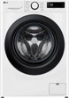 Стиральная машина LG серии AI DD™ TurboWash™ 360˚ F2Y5FS6W, фронтальная, узкая, 9 кг, 1200, класс A/A/B, 47 см, 12 программ, дисплей, пар, инвертор, белый с черным люком - изображение 1