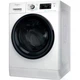 Стирально-сушильная машина Whirlpool серии FreshCare+ FFWDB 976258 BV UA, фронтальная, полноразмерная, 9/7 кг, 1800, класс С/A/B, 60,5 см, 10 программ, пар, дисплей, инвертор, белый с черным люком - изображение 2