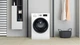 Стирально-сушильная машина Whirlpool серии FreshCare+ FFWDB 976258 BV UA, фронтальная, полноразмерная, 9/7 кг, 1800, класс С/A/B, 60,5 см, 10 программ, пар, дисплей, инвертор, белый с черным люком - изображение 9