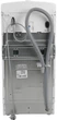 Стиральная машина Whirlpool серии AWE 6080 UA, вертикальная, полноразменрая, 6 кг, 800, класс D/A/D, 60 см, 18 программ, коллекторный, белый - изображение 13