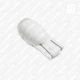 Лампа LED цоколь T10 (W3W W5W бесцокольная) с линзой 12 В SMD 2835*03 (розовый) - изображение 3