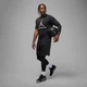 Шорты мужские Jordan Sport Dri-Fit Printed Diamond S Сірий HQ8663-010 - изображение 5