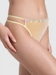 Трусики Стрінги Victoria's Secret WINK STRAPPY THONG PANTY S жовтий (27046922) - зображення 1