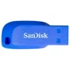 USB флеш накопитель SanDisk 64GB Cruzer Blade Electric Blue USB 2.0 (SDCZ50C-064G-B35BE) - изображение 1