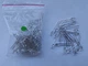 Світлодіоди F3 3мм Зелене світло 50ШТ 3-3.2V 20ma White - Green (82) - зображення 5