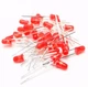 Светодиоды F3 3мм Красный свет 100шт 2.0-2.2V 20ma Красный матовый диод Red dip светодиод (129) - изображение 8