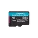Карта пам'яті Kingston 128GB microSD class 10 UHS-I U3 A2 Canvas Go Plus (SDCG3/128GBSP) - изображение 1