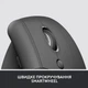 Мишка Logitech Lift Vertical Ergonomic Wireless/Bluetooth for Business Graphite (910-006494) - изображение 8