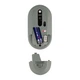 Мышка 2E MF300 CAPYBARATANGERINE Silent Wireless/Bluetooth Green (2E-MF300WCAPIBARAGN) - изображение 3