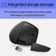 Мышка HP 920 Ergonomic Vertical Wireless/Bluetooth Black (6H1A4AA) - изображение 8