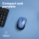 Мышка Trust Yvi+ Silent Wireless Dark Blue (25514) - изображение 9