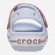 Sandały dziewczęce Crocs Crocband Cruiser Sandal T Kids 209424-5AH 32-33 Lilowe (196265603701) - obraz 5