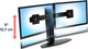 Настільне кріплення для монітора Ergotron Neo-Flex Dual Monitor Lift Stand (33-396-085) - зображення 3
