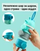 Контейнер-дозатор для дитячої суміші та прикорму на 3 секції, Жираф - зображення 3