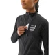 Куртка женская ветровка для бега легкая спортивная ветрозащитная Compressport Hurricane Windproof Jacket Wmn Black S (100078630) - изображение 4