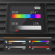 Накамерне світло Ulanzi K20 RGB 20W Panel light (L207) - изображение 11