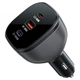 Автомобільний зарядний пристрій ACEFAST B14 165W (2*USB-C+USB-A) 3-port car charger Black (6974316282938) (16279) - изображение 3