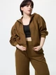 Худі Uniqlo розмір S коричневий (36) (479603) - зображення 2