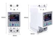 Умный Wi-Fi электросчетчик/реле/автомат TOMZN TOMPD-63WIFI 1P+N 63A с подсветкой экрана 1-фазный - изображение 2