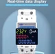 Умный Wi-Fi электросчетчик/реле/автомат TOMZN TOMPD-63WIFI 1P+N 63A с подсветкой экрана 1-фазный - изображение 12