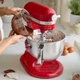 Кухонный комбайн KitchenAid Artisan 5,6 л 5KSM60SPXEER с подъемной чашей, красный - изображение 5