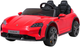 Samochód elektryczny dla dzieci Porsche Taycan Turbo S 2-osobowy Czerwony (5903864988284) - obraz 1