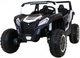 Samochód elektryczny dla dzieci Buggy ATV Racing 2-osobowy Biały (5903864913828) - obraz 1
