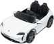 Samochód elektryczny dla dzieci Porsche Taycan Turbo S 2-osobowy Biały (5903864988277) - obraz 11