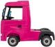 Samochód elektryczny dla dzieci Ciężarówka Scania R-Serie 1-osobowy Różowy (5903864944501) - obraz 2