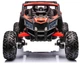 Samochód elektryczny dla dzieci Buggy ATV Defend 2-osobowy Czerwony (5903864956337) - obraz 3