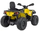 Samochód elektryczny dla dzieci Quad Can Am Outlander ATV 1-osobowy Żółty (5903864982725) - obraz 11