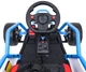 Samochód elektryczny dla dzieci Gokart Tornado z Funkcją Driftu 1-osobowy Niebieski (5903864977608) - obraz 5