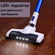 Беспроводной аккумуляторный пылесос Rainberg RB-2301 с LED-подсветкой и HEPA-фильтром 2500 Вт - изображение 5