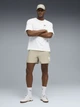 Спортивні шорти чоловічі Puma Essentials Graphics 69203261 S Pebble Gray (4069162201645) - зображення 3