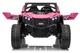 Samochód elektryczny dla dzieci Buggy RTR Monster Speed 2-osobowy Różowy (5903864978827) - obraz 3