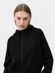 Толстовка на молнии с капюшоном женская 4F Sweatshirt F536 4FSS23TSWSF536-20S L Черная (5904698224012) - изображение 7
