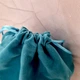 Бархатный мешочек для карт Таро, рун и оракулов (15×20 см), Голубой - изображение 4