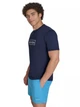 Мужской рашгард Calvin Klein футболка для купания с защитой от солнца UPF 40 1159850219 (Синий M) - изображение 3